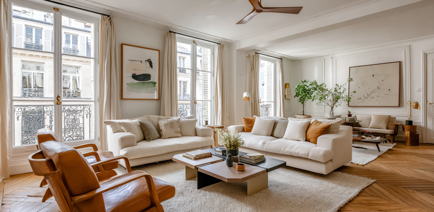 Appartement parisien haussmannien